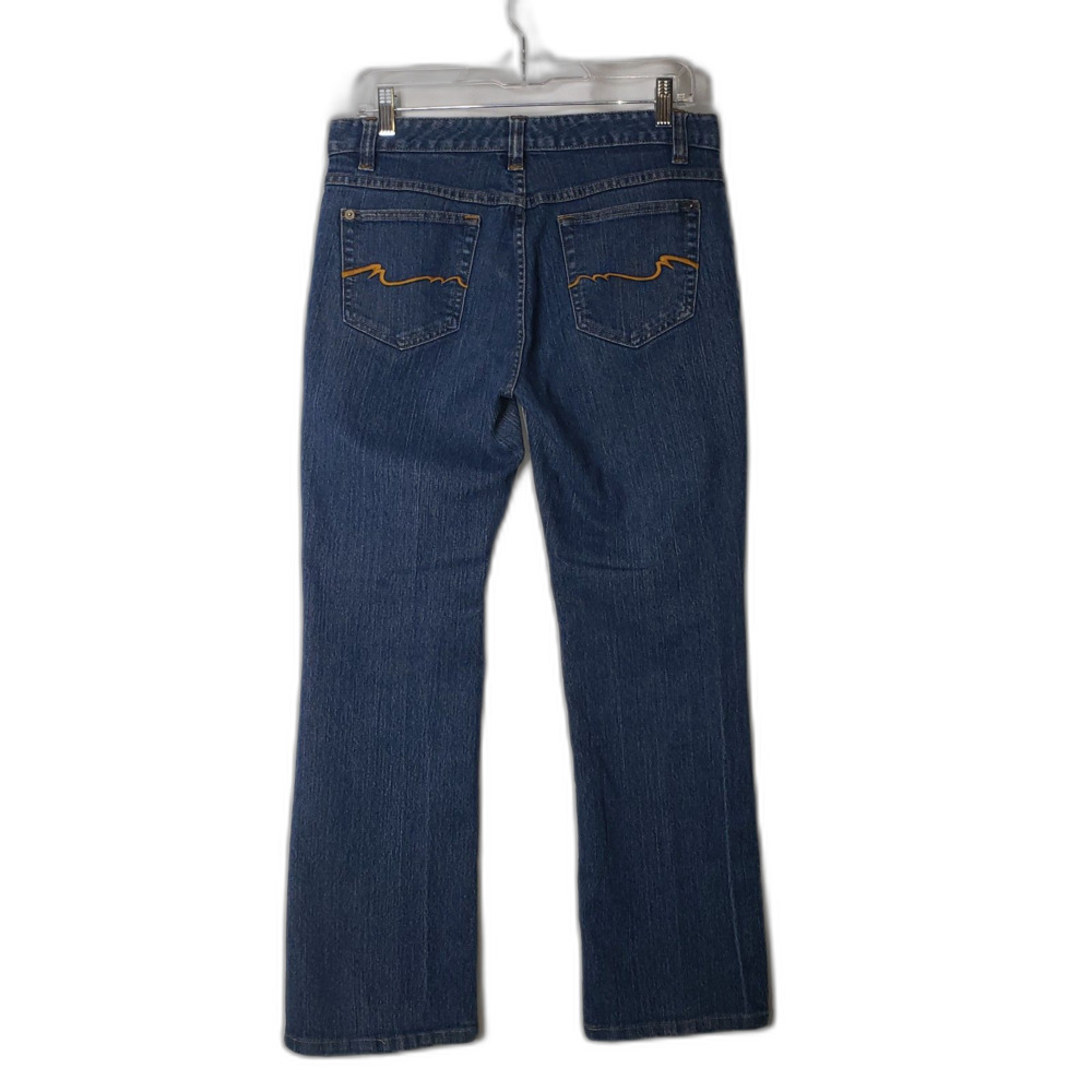 NICOLE MILLER Dark Denim Bootcut Jeans Womens Size 8